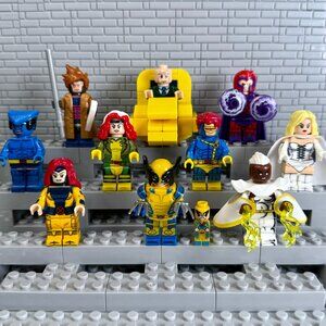 X-Men Custom Minifigures Lot of 10